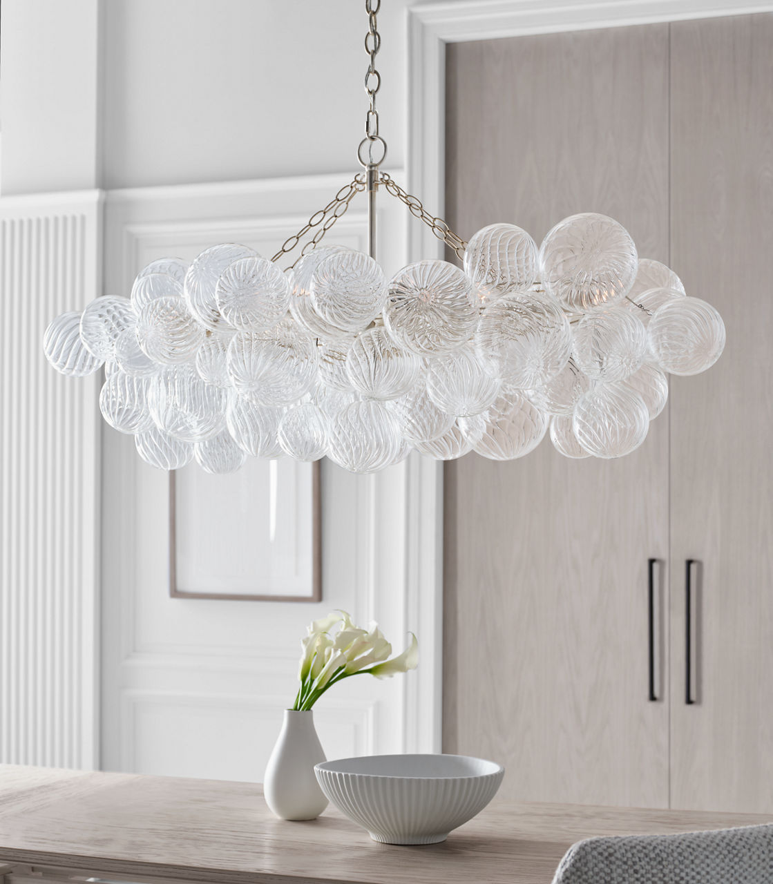 Talia Medium Linear Chandelier - JN5116 | Visual Comfort